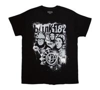 Rock Off officially licensed products Blink-182 One More Time Spray Paint T Shirt M Black