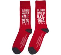 Rock Off officially licensed products Blondie NYC '74 Ankle Socks One Size