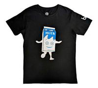 Rock Off officially licensed products Blur Milky Band Logo T Shirt S Black