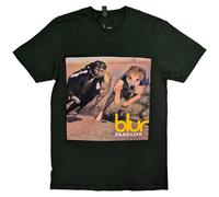 Rock Off officially licensed products Blur Parklife Album T Shirt XXL Green