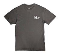 Rock Off officially licensed products Blur Parklife Pocket Logo T Shirt S Charcoal