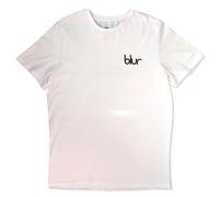 Rock Off officially licensed products Blur Pocket Parklife T Shirt S White