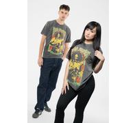 Rock Off officially Licensed Products Bob Marley 1978 Limited Edition 999 Only Premium Wash T-Shirt in Grey | Size: 2XL Rock Off officially Licensed Products Grey 2XL