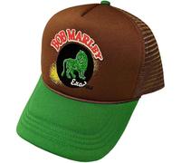 Rock Off Officially Licensed Products Bob Marley Baseball Cap Exodus Lion Logo Official Trucker, Brown, One Size