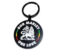 Rock Off officially licensed products Bob Marley Lion Logo Keyring Keychain One Size