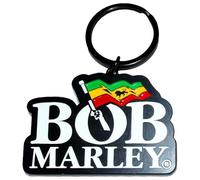 Rock Off officially licensed products Bob Marley Logo Keyring Keychain One Size