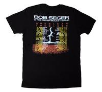 Rock Off officially licensed products Bob Seger & The Silver Bullet Band Tour '86 T Shirt L
