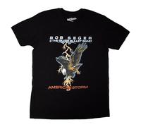 Rock Off officially licensed products Bob Seger & The Silver Bullet Band Tour '86 T Shirt M