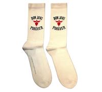 Rock Off officially licensed products Bon Jovi Forever Band Logo Terry Socks One Size