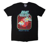 Rock Off officially Licensed Products Brian Wilson Wouldnt It Be Nice T-Shirt in Black | Size: Medium Rock Off officially Licensed Products Black M