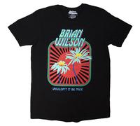 Rock Off officially Licensed Products Brian Wilson Wouldnt It Be Nice T-Shirt in Black | Size: XL Rock Off officially Licensed Products Black XL