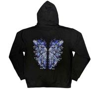 Rock Off officially licensed products Bring Me The Horizon Blue Crow Wings Zipped Hoodie M