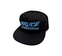 Rock Off Officially Licensed Products Bruce Springsteen Baseball Cap The River Logo Nue offiziell Schwarz Snapback One Size