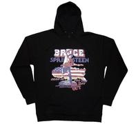 Rock Off officially licensed products Bruce Springsteen Born in The USA 85 Pullover Hoodie XXL Black
