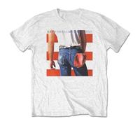 Rock Off officially licensed products Bruce Springsteen Born in The USA T Shirt S White