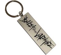 Rock Off officially licensed products Bullet For My Valentine Engraved Band Logo Keychain One Size