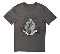 Rock Off officially Licensed Products Corpse Bride Can The Living Marry The Dead? T-Shirt in Grey | Size: Large Rock Off officially Licensed Products Grey L