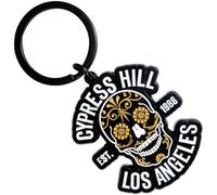 Rock Off officially licensed products Cypress Hill Los Angeles 1988 keyring Keychain One Size