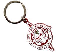 Rock Off officially licensed products Cypress Hill Skull Compass Keyring Keychain
