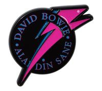 Rock Off officially licensed products David Bowie Aladdin Sane Pin Badge One Size