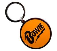Rock Off officially licensed products David Bowie Circle Logo keyring Keychain One Size