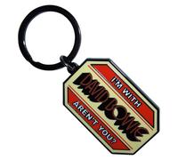 Rock Off officially licensed products David Bowie Im With Keyring Keychain One Size