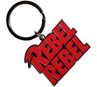Rock Off officially licensed products David Bowie Rebel Rebel keyring Keychain One Size