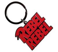 Rock Off officially licensed products David Bowie Rebel Rebel keyring Keychain One Size