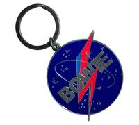 Rock Off officially licensed products David Bowie Space Logo keyring Keychain One Size
