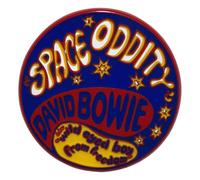 Rock Off officially licensed products David Bowie Space Oddity Pin Badge One Size