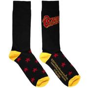 Rock Off officially licensed products David Bowie Stars Logo Ankle Socks One Size