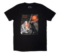 Rock Off Officially Licensed Products David Gilmour Luck & Strange Luck and Strange T Shirt, Black, XL