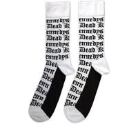 Rock Off officially licensed products Dead Kennedys Gothic Band Logo Pattern Ankle Socks One Size