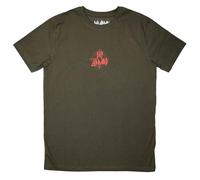 Rock Off officially licensed products Def Leppard Mini Target Logo T Shirt M Green