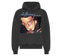 Rock Off officially Licensed Products Deftones Around The Fur Stone Wash Pullover Hoodie L Charcoal