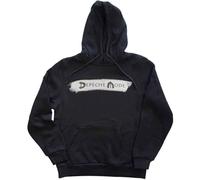Rock Off officially licensed products Depeche Mode Hoodie Grey Band Logo Hoodie Global Spirit Tour Pullover XL