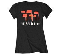 Rock Off officially licensed products Depeche Mode Red Global Spirit Tour Skinny Fit T Shirt