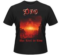 Last In Line Band Logo T Shirt Dio Black XL