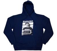 Rock Off officially licensed products Eminem Arrest Pullover Hoodie L Blue