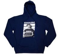 Rock Off officially licensed products Eminem Arrest Pullover Hoodie L Blue