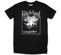 Rock Off officially licensed products Falling in Reverse Floating Band Logo T Shirt Dress S Black