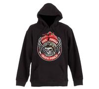 Rock Off officially licensed products Five Finger Death Punch Bomber Patch Pullover Hoodie L Black