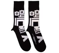 Rock Off officially licensed products Five Finger Death Punch Pixeled Skull Ankle Socks One Size