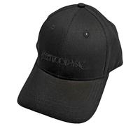 Rock Off officially licensed products Fleetwood Mac Text Band Logo Baseball Cap One Size Black