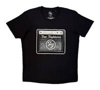 Rock Off officially Licensed Products Foo Fighters Amp Premium Carbon T-Shirt in Black | Size: Small Rock Off officially Licensed Products Black S