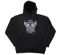 Rock Off officially licensed products Foo Fighters Everything Or Nothing At All Pullover Stone Wash Hoodie S Charcoal