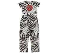 Rock Off officially licensed products Foo Fighters FF Band Logo Pyjamas XS White