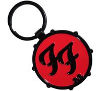 Rock Off officially licensed products Foo Fighters FF Logo Drum Double Sided Keyring Keychain One Size