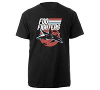 Rock Off officially licensed products Foo Fighters Jets T Shirt L Black