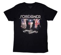 Rock Off officially licensed products Foreigner Texas Farewell T Shirt M Black